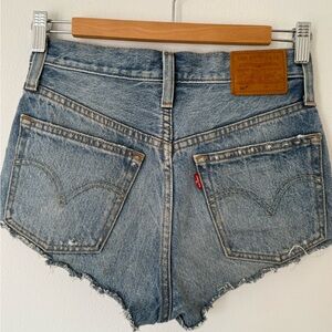 Levi's Blue Jean Shorts